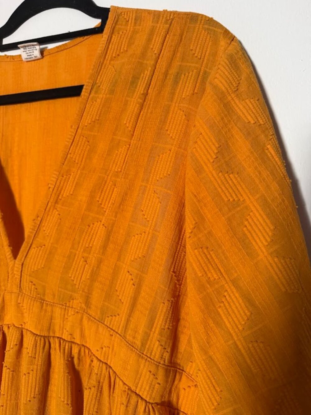 ROVE Alma Midi Dress Marigold Cotton - US 12 - Picture 6 of 8